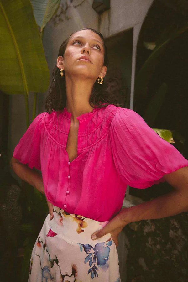 Once Was | SELINI BLOUSE -PRE ORDER LATE AUGUST