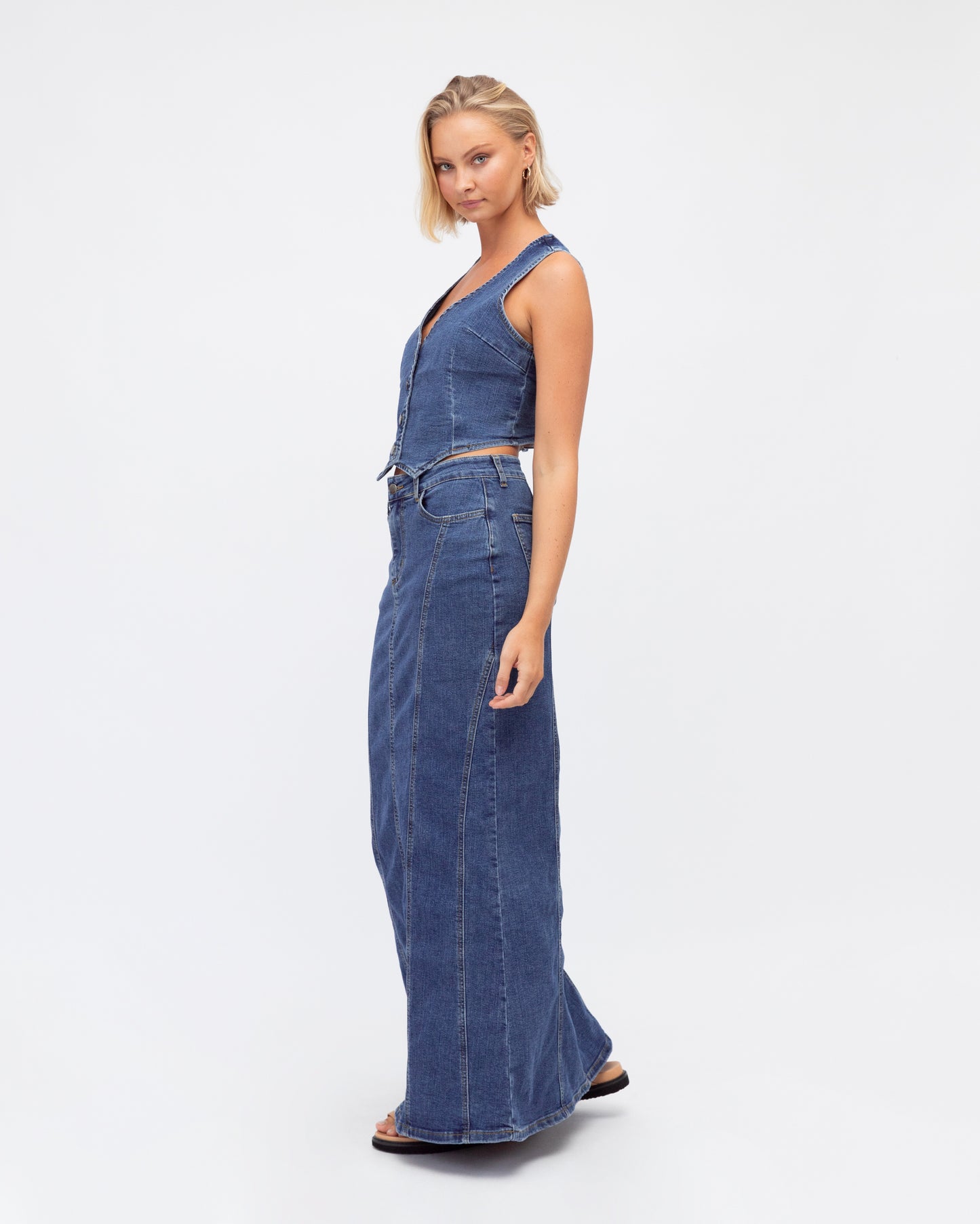 
                  
                    PAPER HEART WAIST COAT TOP
                  
                