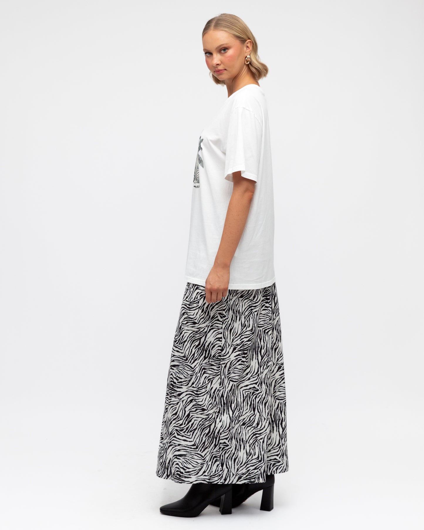 
                  
                    Paper Heart Zebra Print Skirt -Pre order due June 10
                  
                