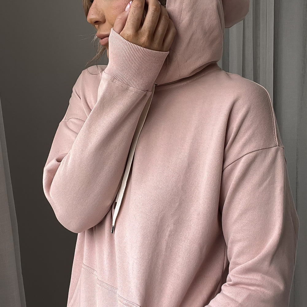 
                  
                    Cozy Up Long Womens Hoodie-Blush(pink) -Pre Order due Early May
                  
                