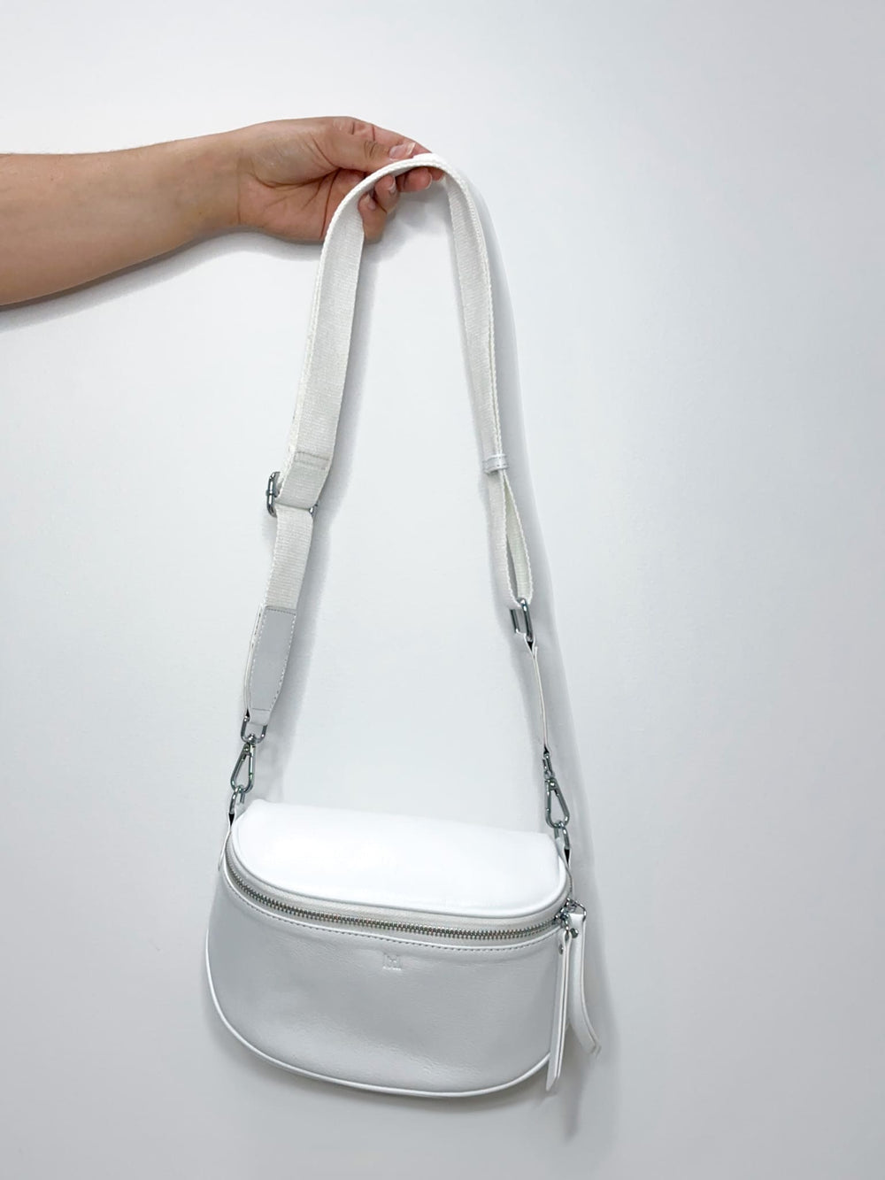 Dani Bag -White Leather