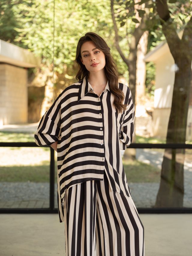 
                  
                    AYLA SHIRT-STRIPE
                  
                