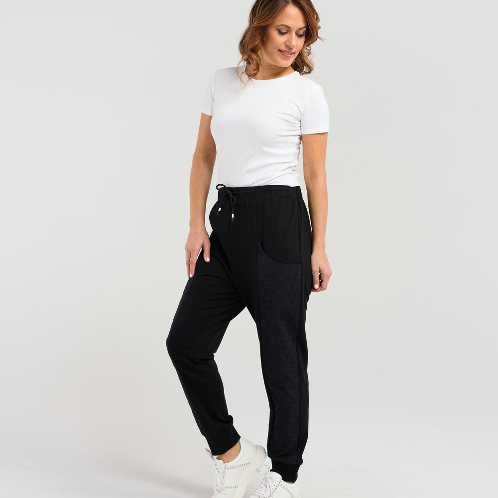 
                  
                    Drop Pocket Pant 	Black/Paisley
                  
                