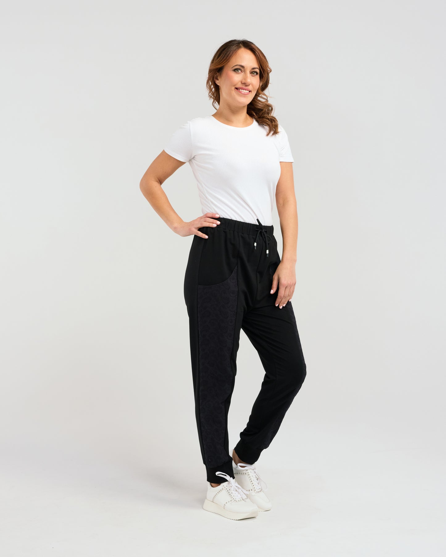 
                  
                    Drop Pocket Pant 	Black/Paisley
                  
                