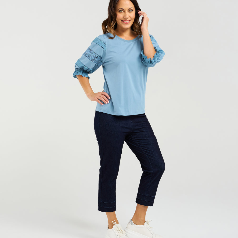 
                  
                    Amber Top-Blue
                  
                