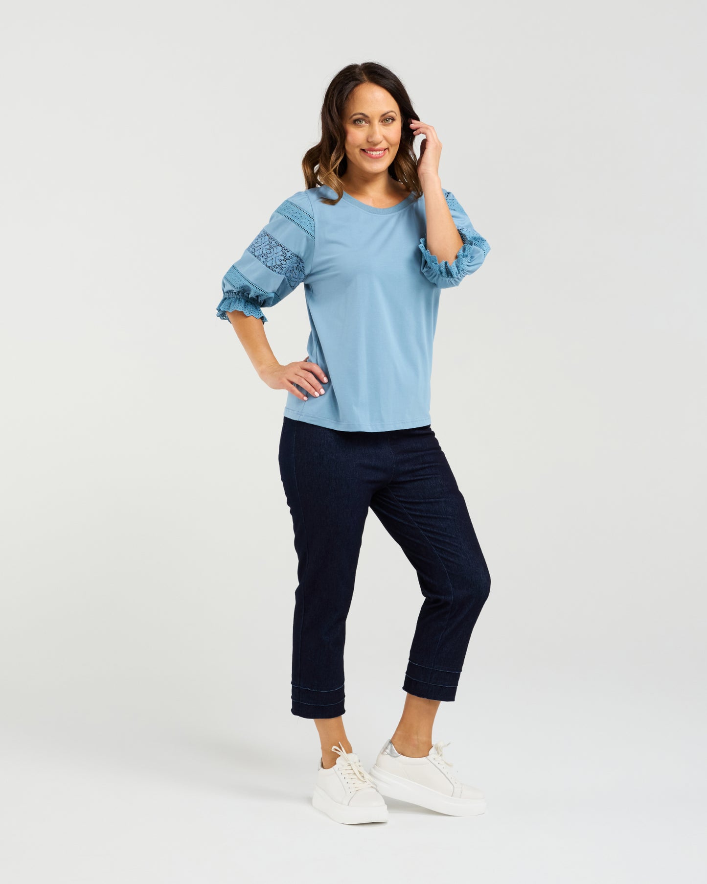 
                  
                    Amber Top-Blue
                  
                