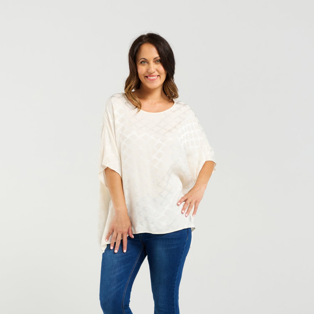 Clara Top-White