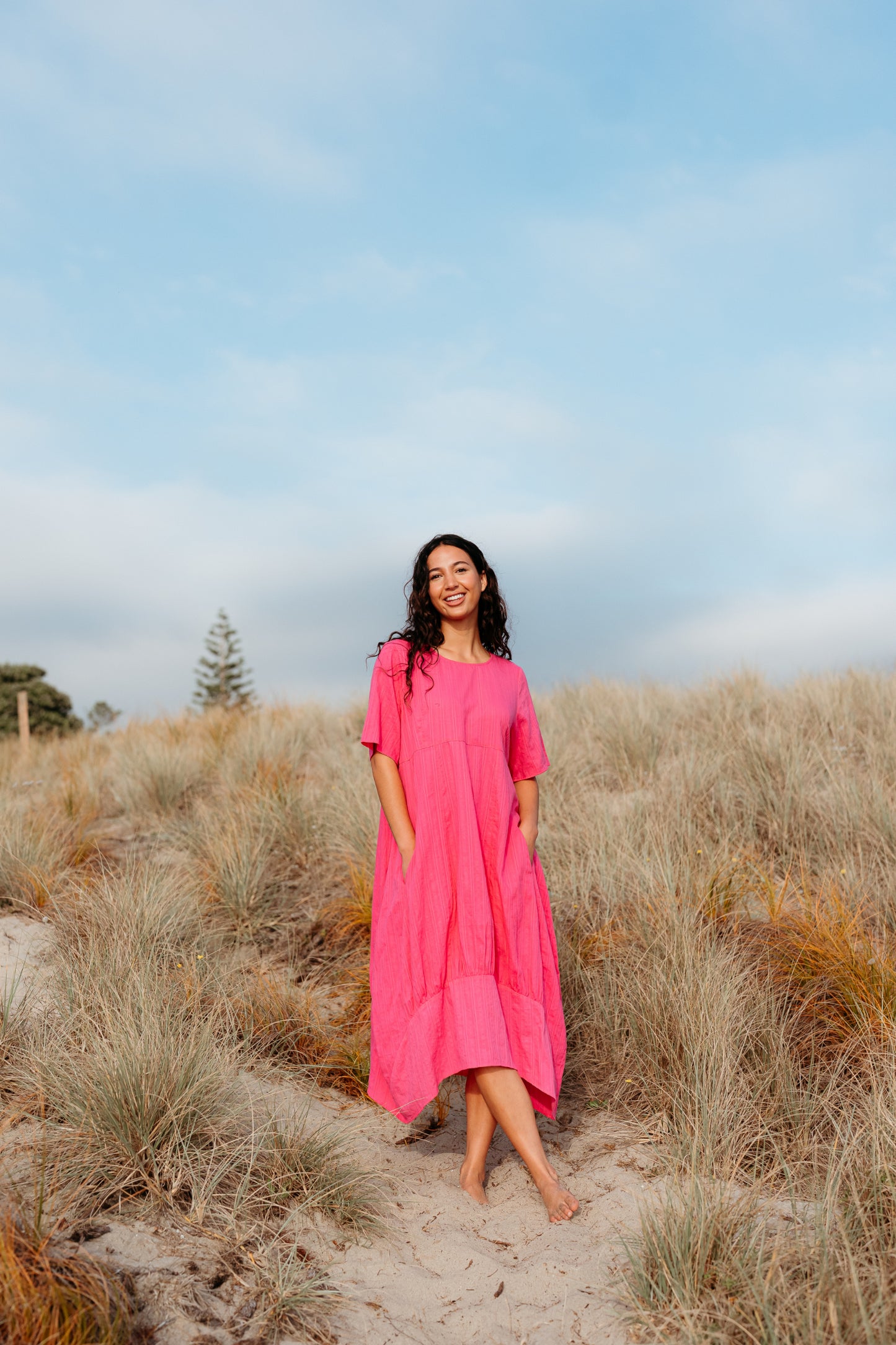
                  
                    Selena Dress-Pink
                  
                