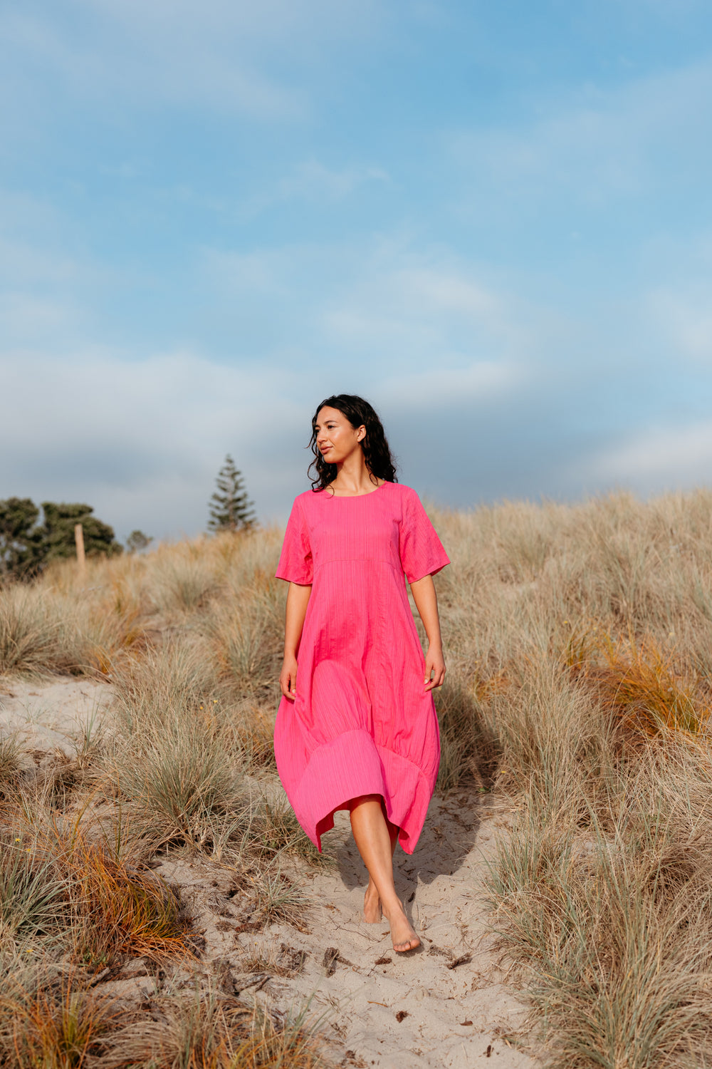Selena Dress-Pink