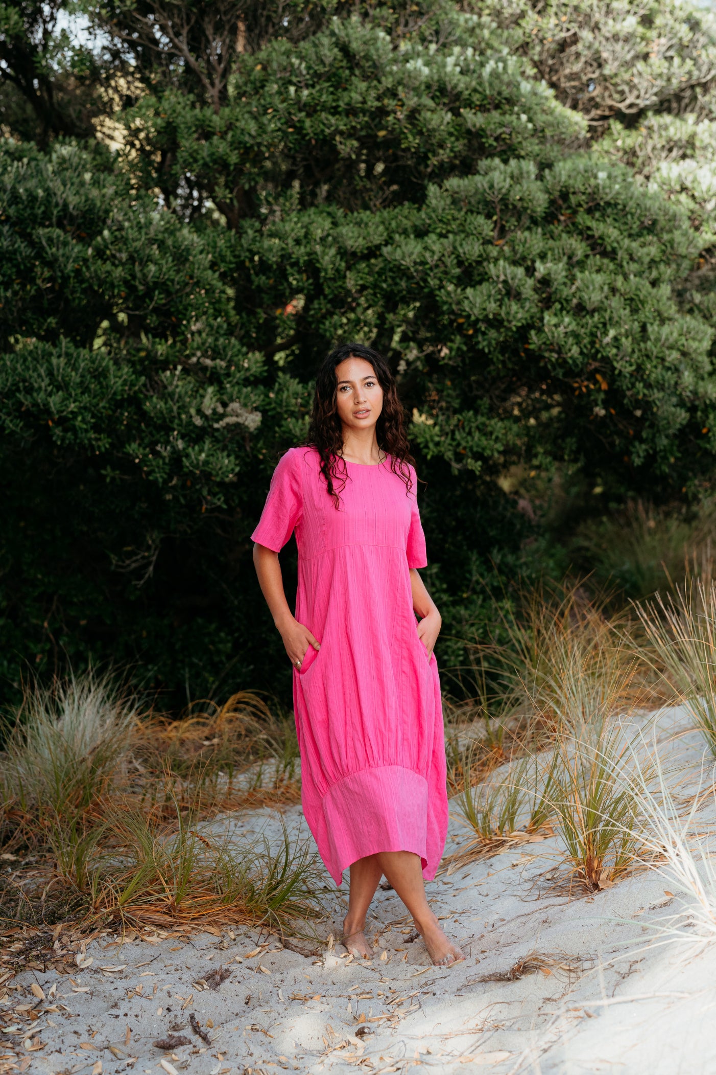 
                  
                    Selena Dress-Pink
                  
                