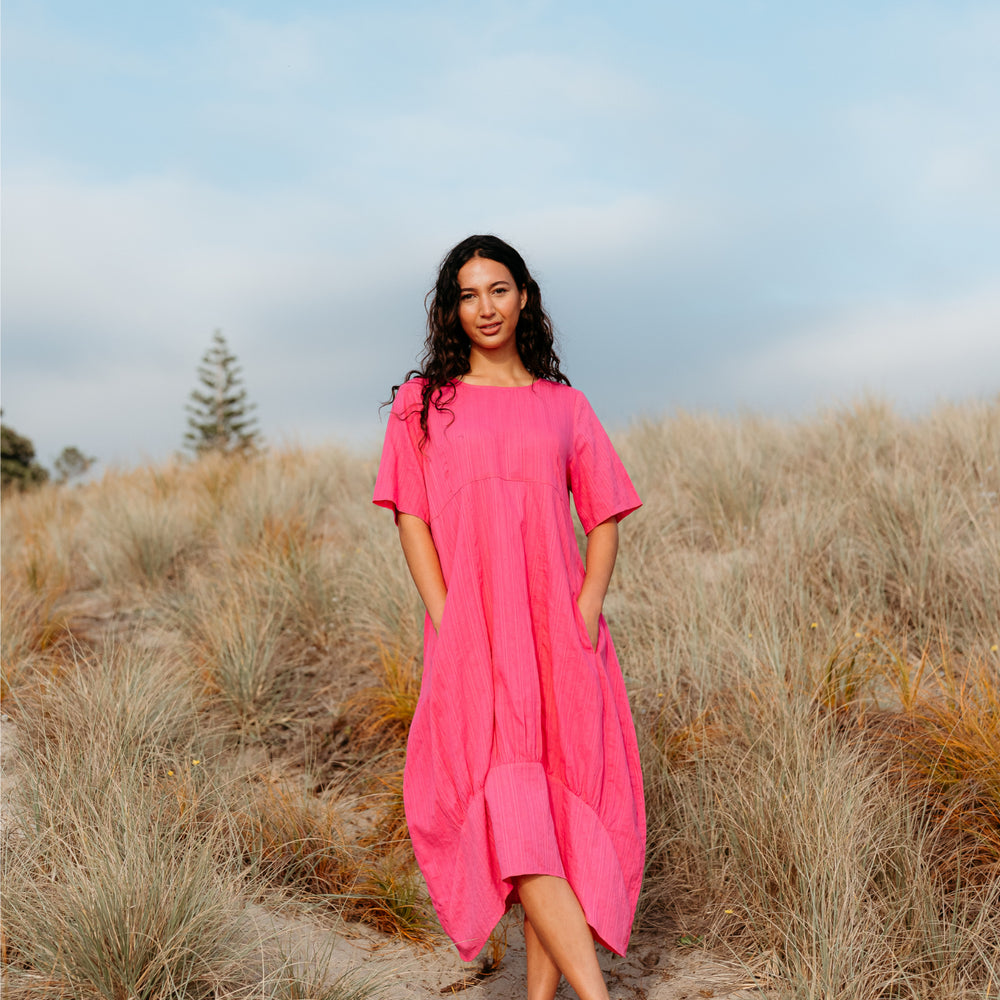 
                  
                    Selena Dress-Pink
                  
                