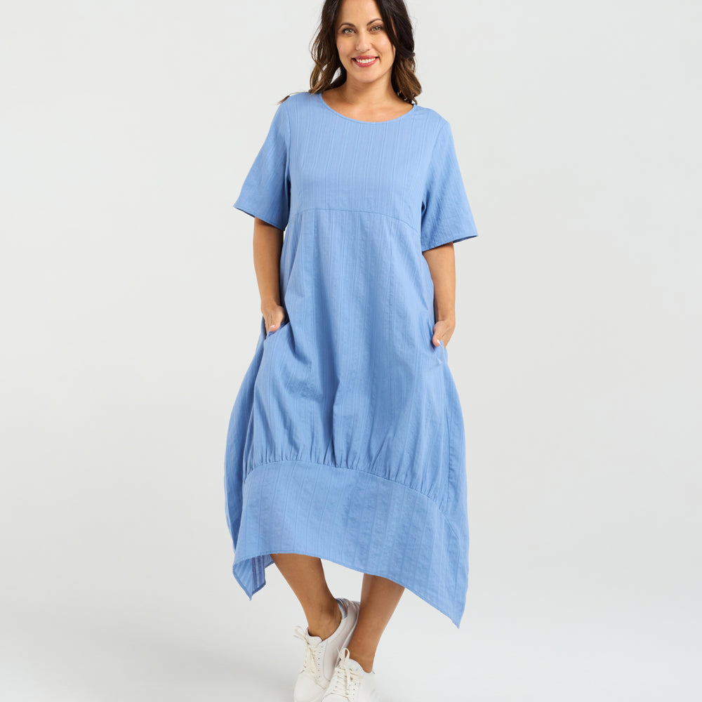 
                  
                    Selena Dress-Blue
                  
                