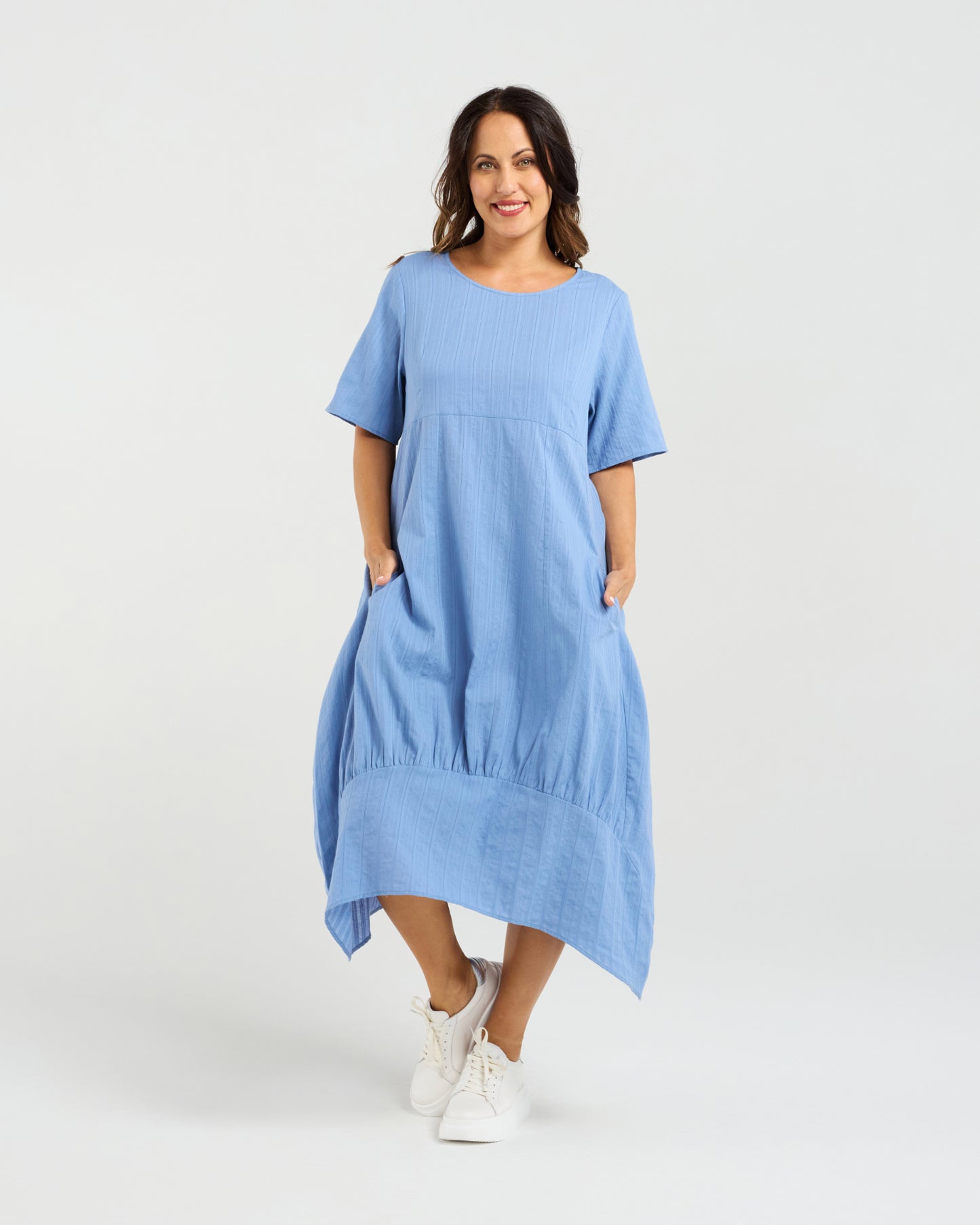 
                  
                    Selena Dress-Blue
                  
                