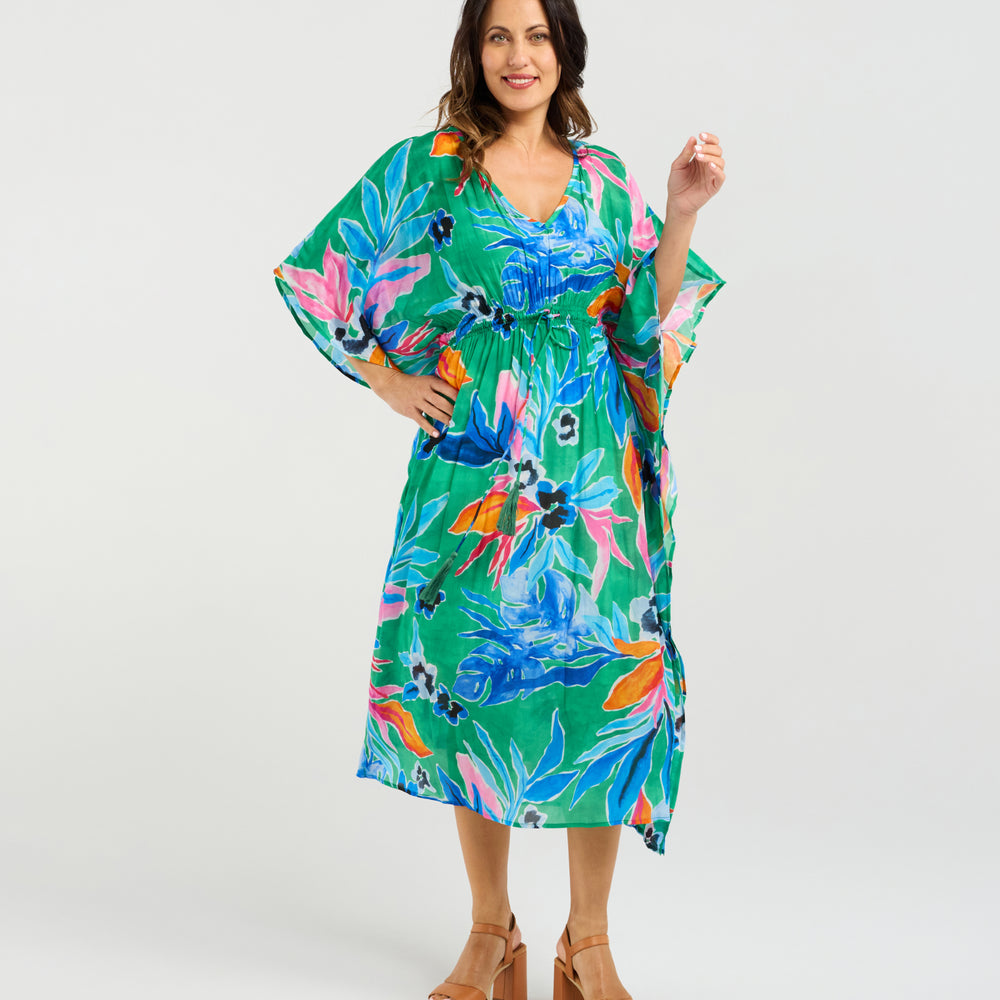 
                  
                    Sonya Dress-Jungle
                  
                