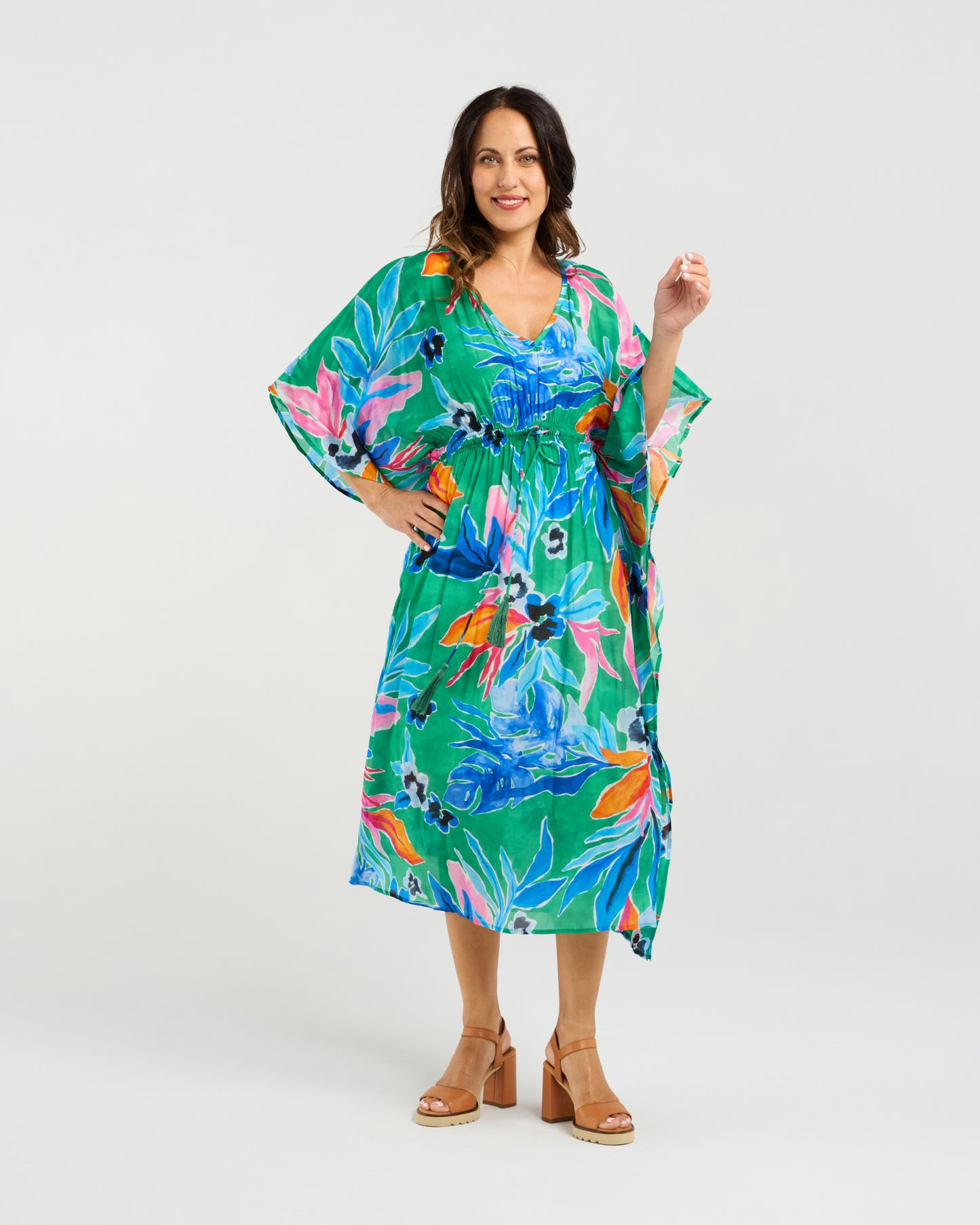 
                  
                    Sonya Dress-Jungle
                  
                