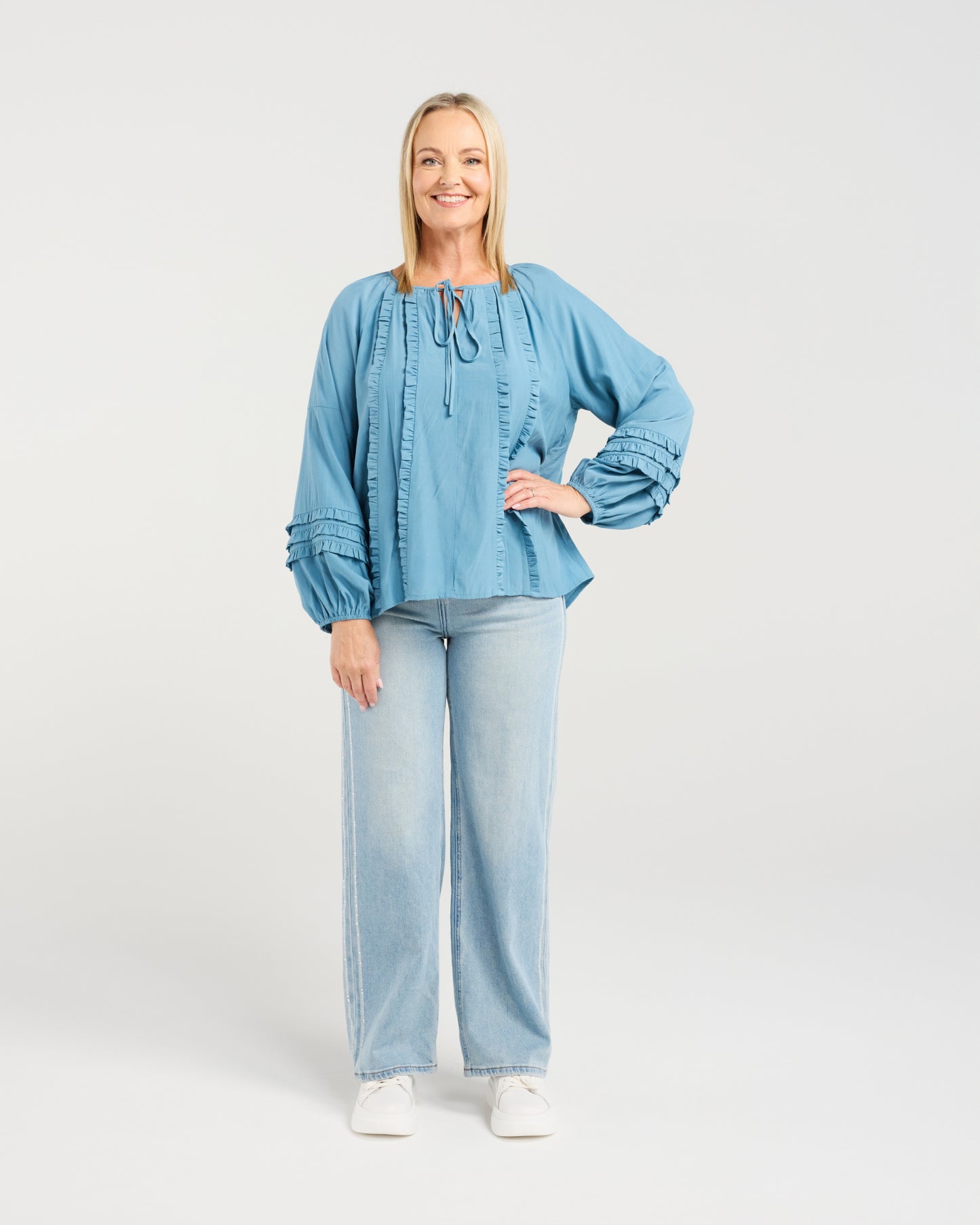 
                  
                    Josephine Top-Blue
                  
                