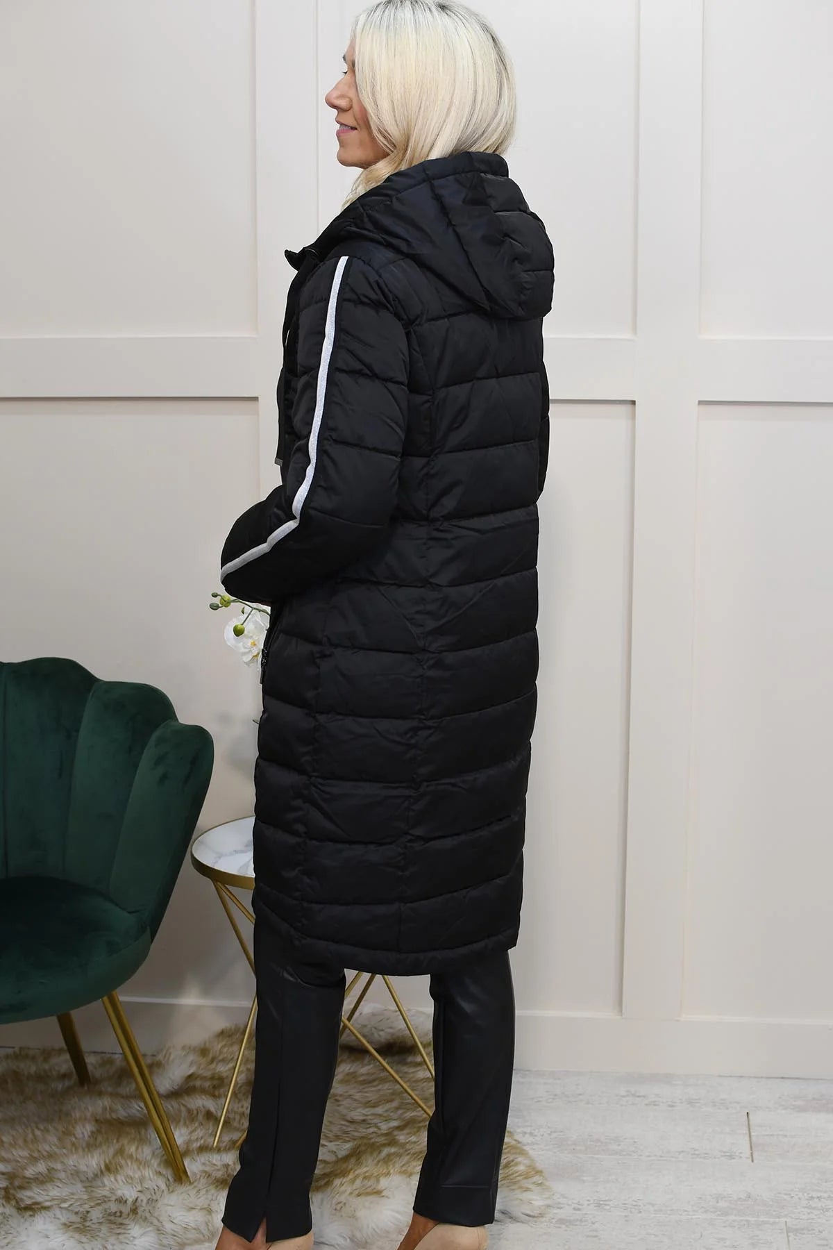 
                  
                    Monari  Black Padded 'Yes' Coat 808246
                  
                