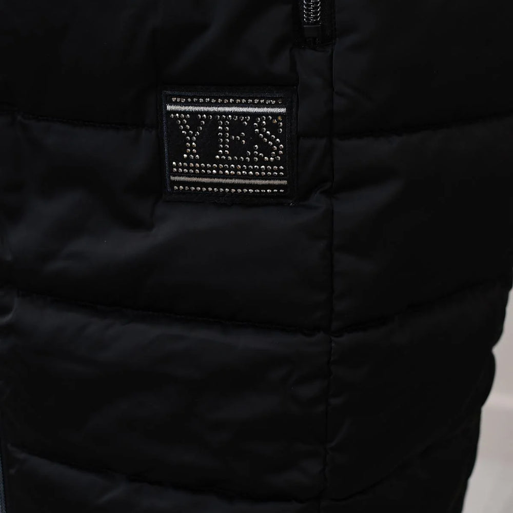 
                  
                    Monari  Black Padded 'Yes' Coat 808246
                  
                