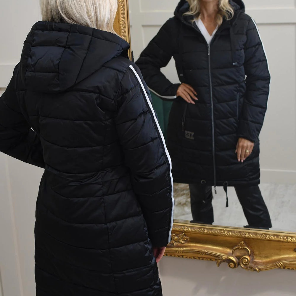 
                  
                    Monari  Black Padded 'Yes' Coat 808246
                  
                