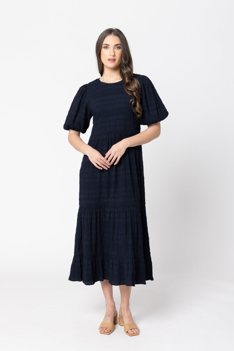 Carefree Maxi Dress - Navy -PRE ORDER DUE MID SETPEMBER