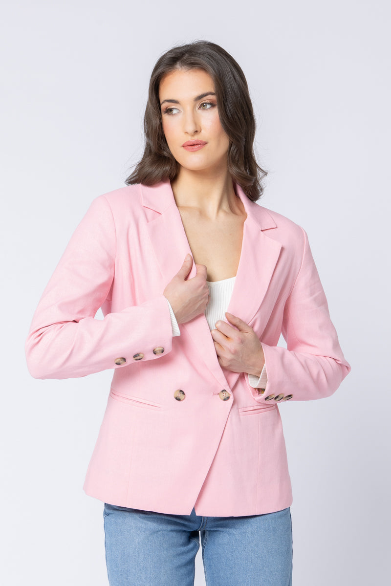 
                  
                    SEEKING LOLA JORDANNA BLAZER -PINK-PRE ORDER
                  
                