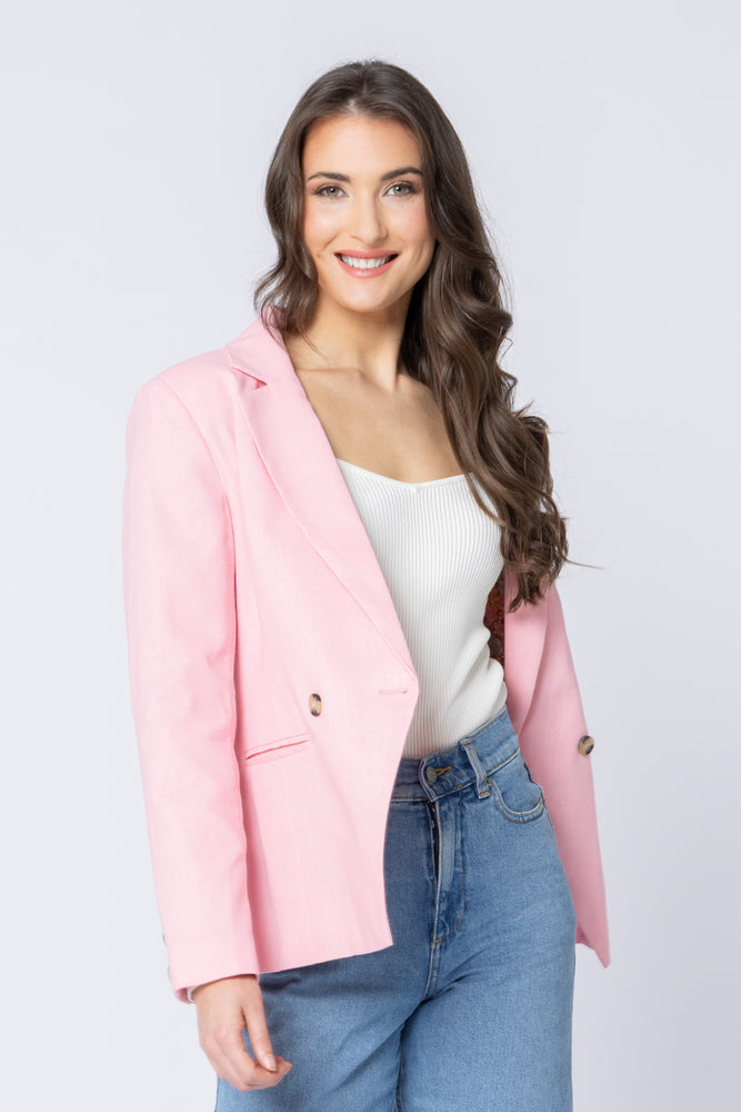 
                  
                    SEEKING LOLA JORDANNA BLAZER -PINK-PRE ORDER
                  
                