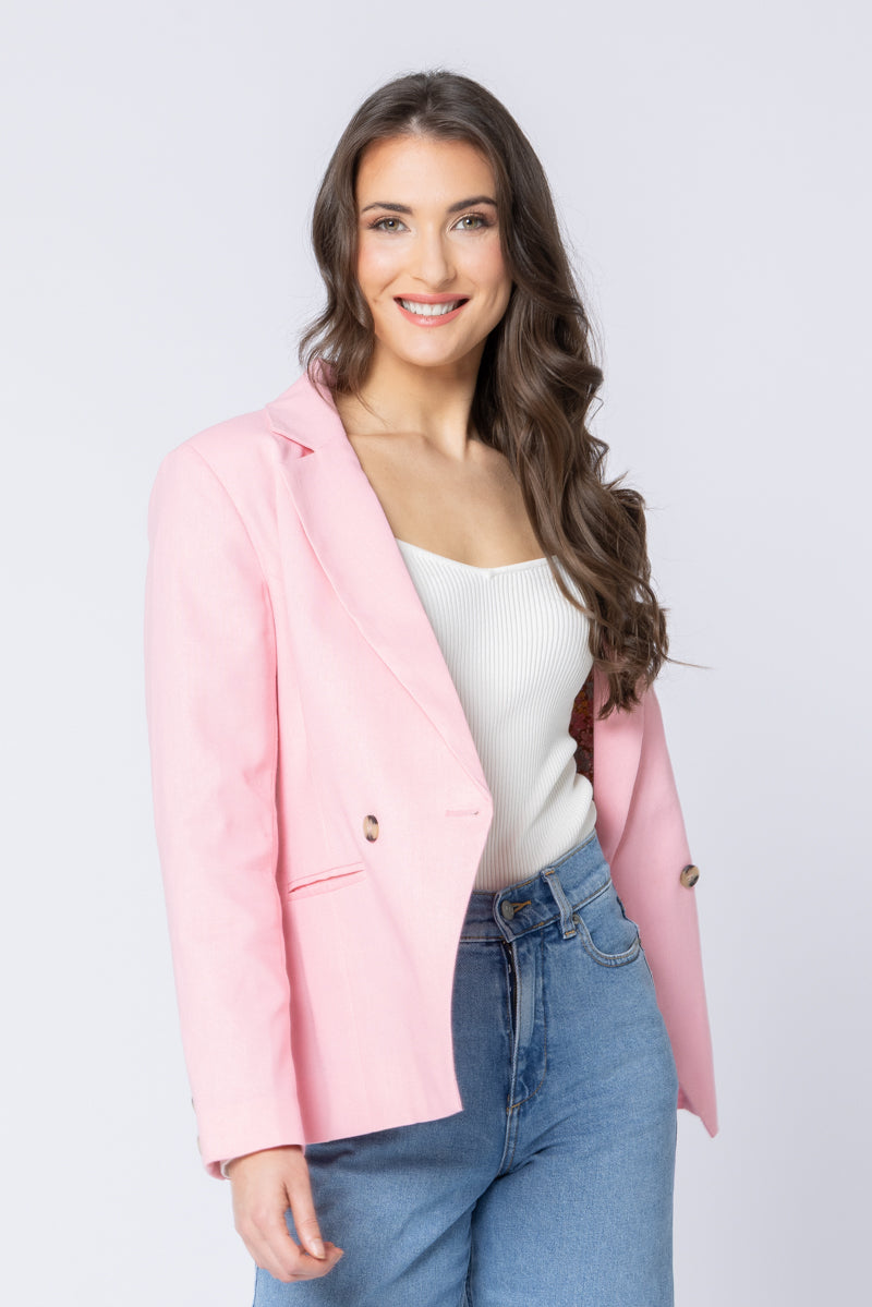 
                  
                    SEEKING LOLA JORDANNA BLAZER -PINK-PRE ORDER
                  
                