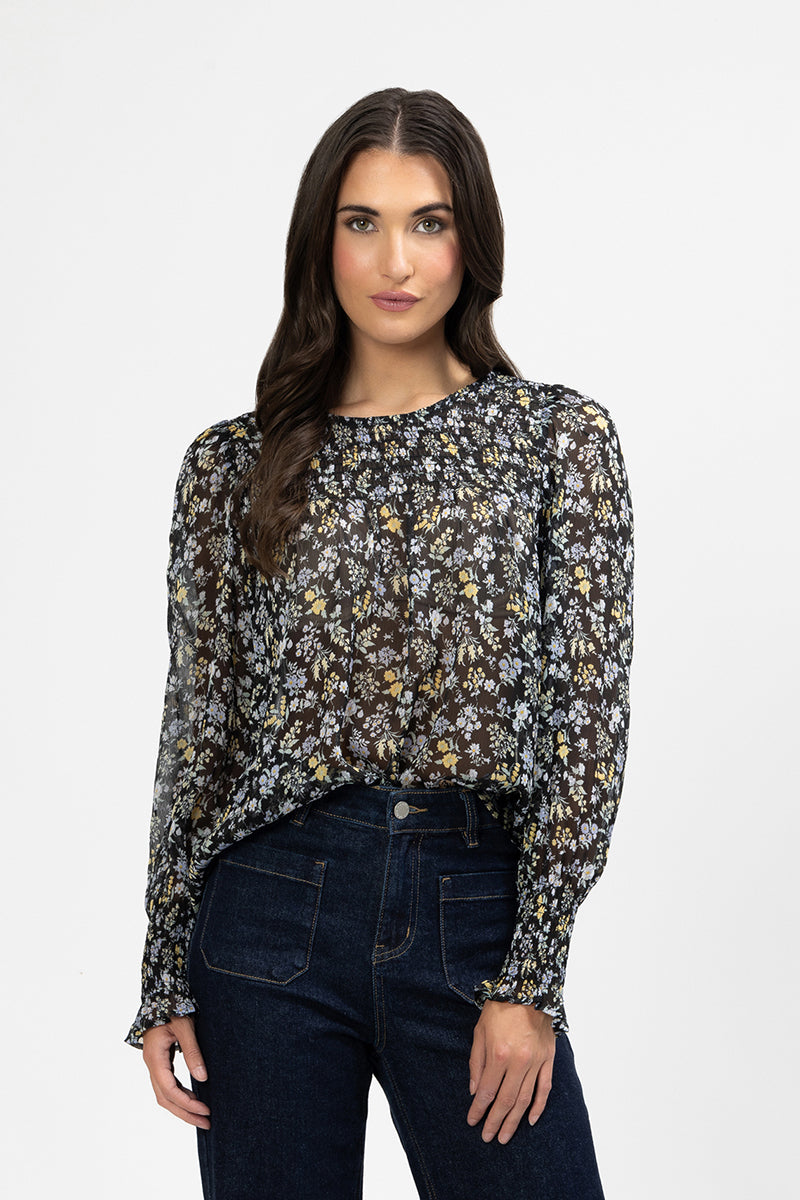 Hug Me Top- Pastel Boquet
