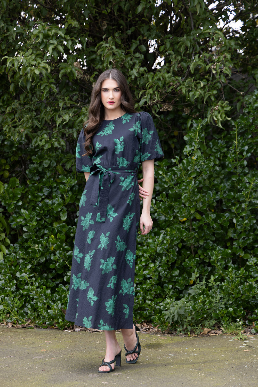 SPARKLING DRESS-EMERALD