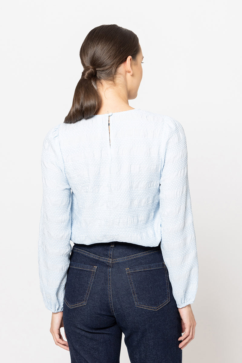 
                  
                    Gratitude Top -Sky
                  
                