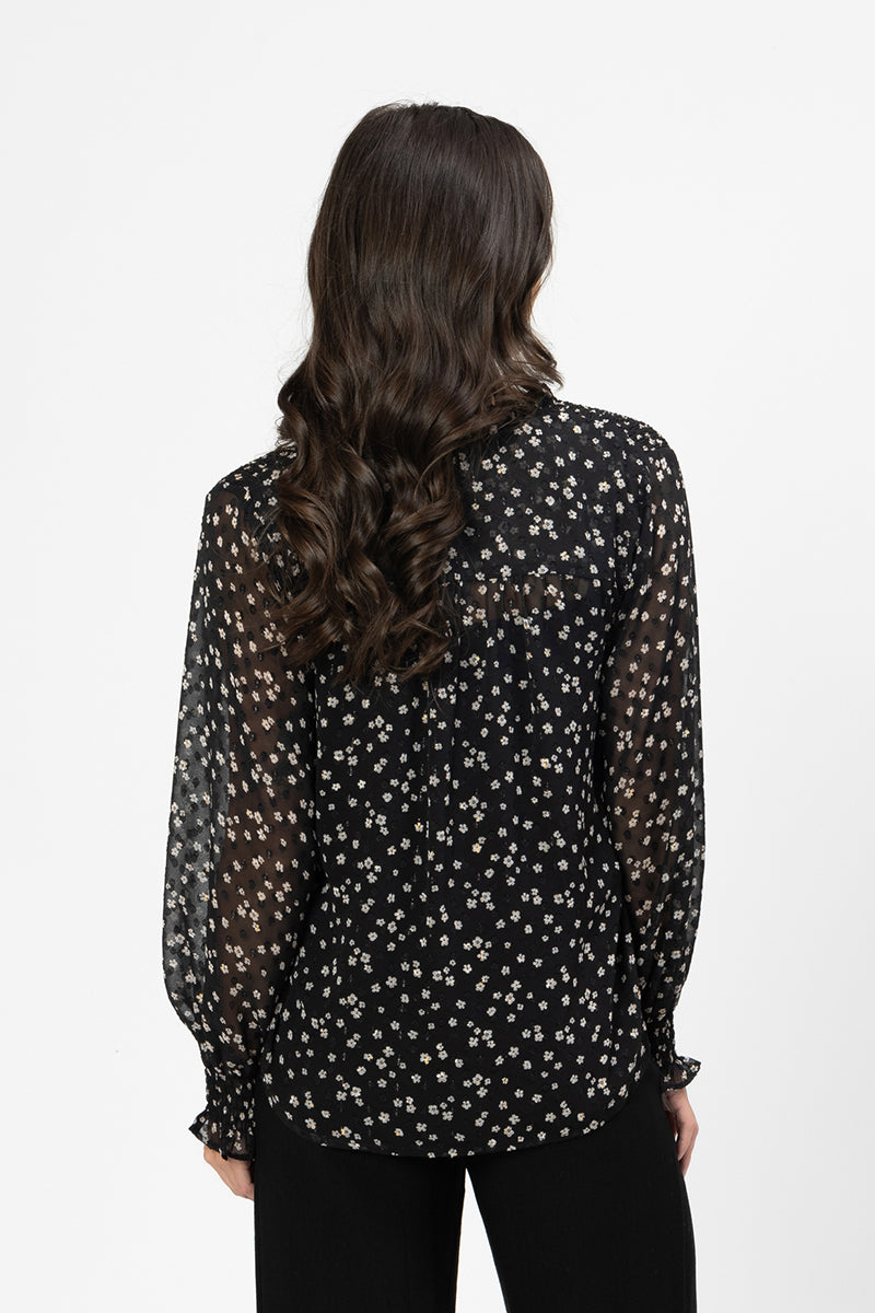 
                  
                    Gifted Top -Flower Fall Spot
                  
                