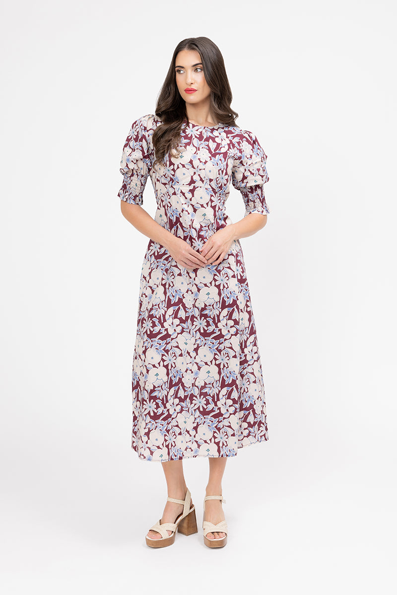 
                  
                    SUNSET DRESS-Merlot Field
                  
                