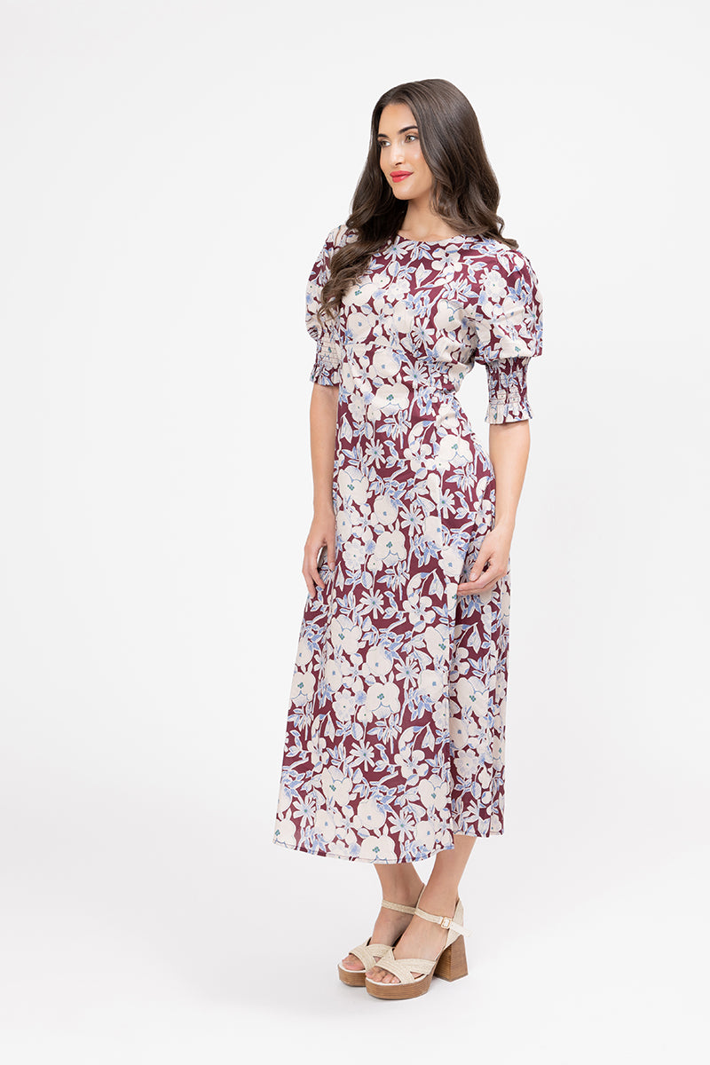 
                  
                    SUNSET DRESS-Merlot Field
                  
                