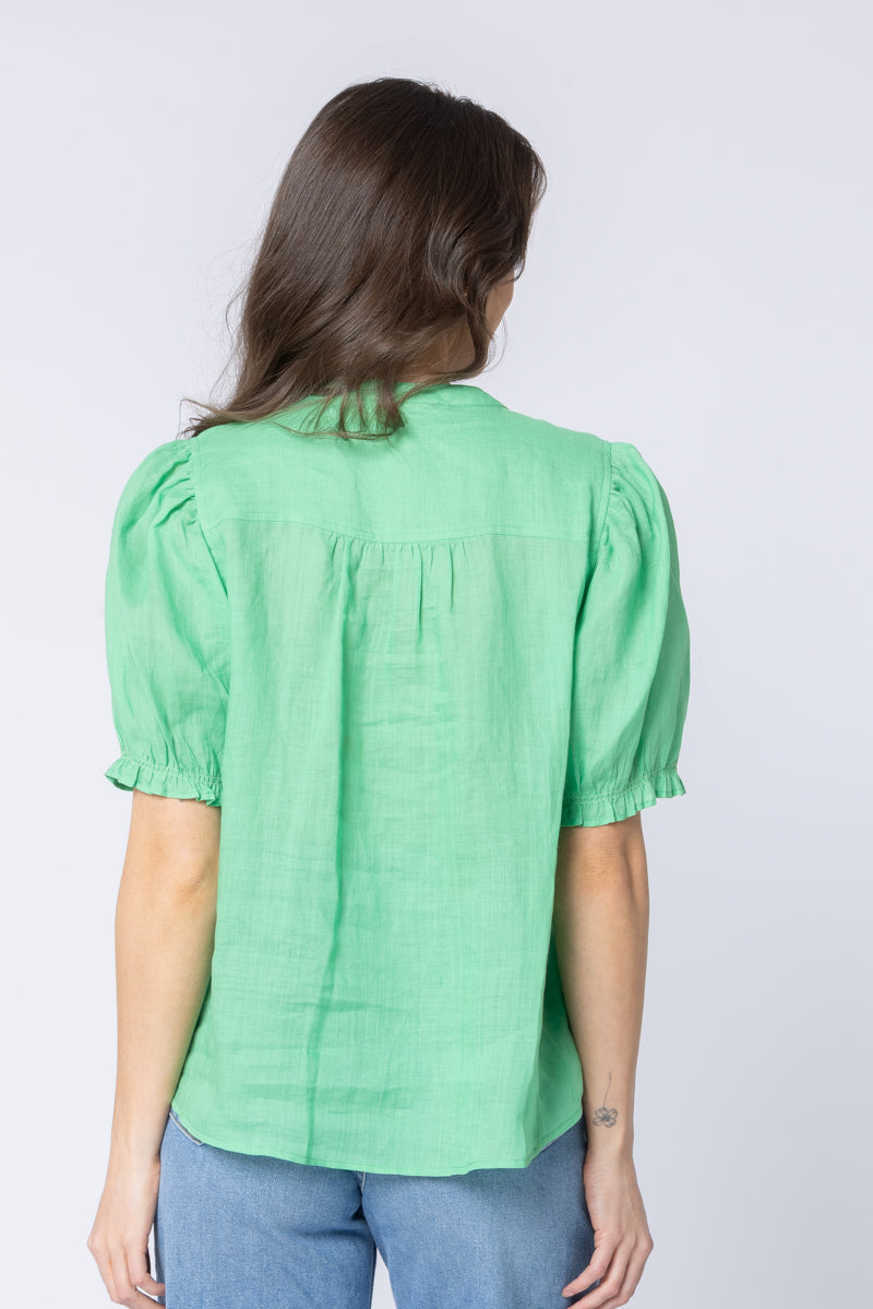 
                  
                    BONITA BLOUSE-EMERALD
                  
                