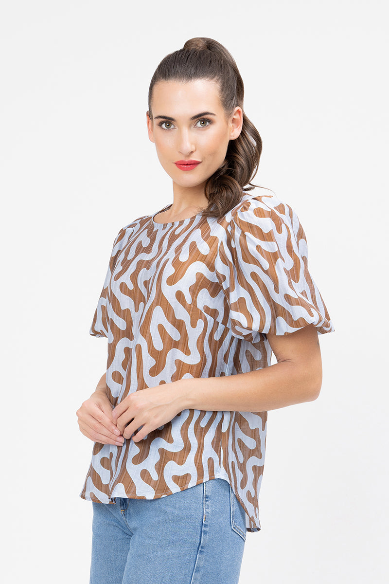 
                  
                    RELAXED CAREFREE TOP-Chai Wave
                  
                