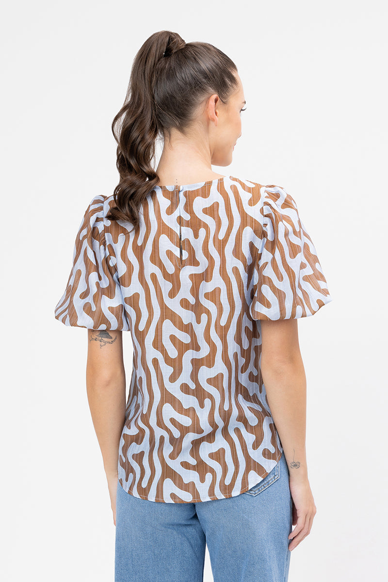 
                  
                    RELAXED CAREFREE TOP-Chai Wave
                  
                