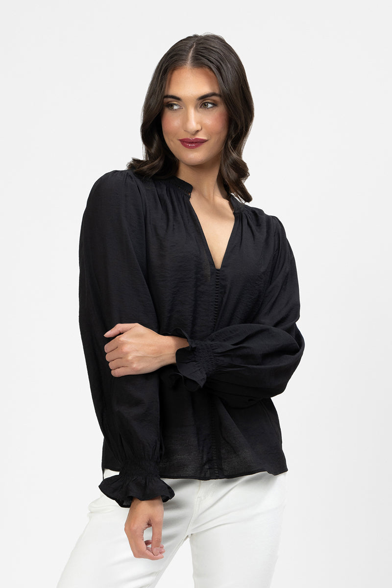 
                  
                    Addyson LS Top-Black Texture
                  
                