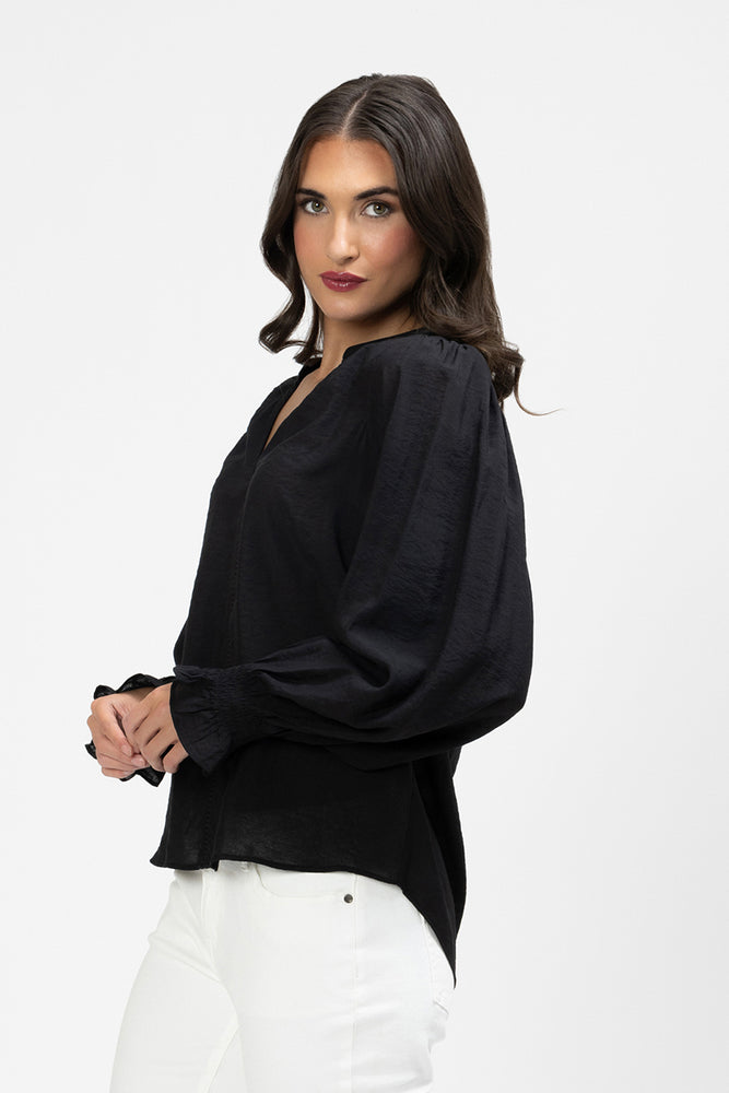 
                  
                    Addyson LS Top-Black Texture
                  
                