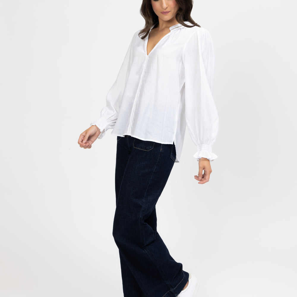 
                  
                    Addyson LS Top-White Texture
                  
                