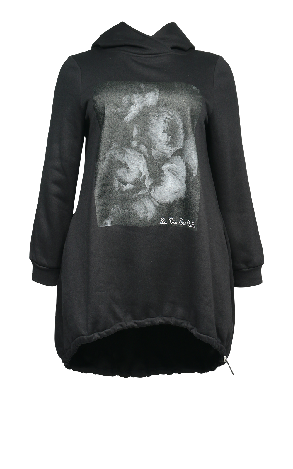 
                  
                    Harper Longline Hoody Bouquet Print
                  
                