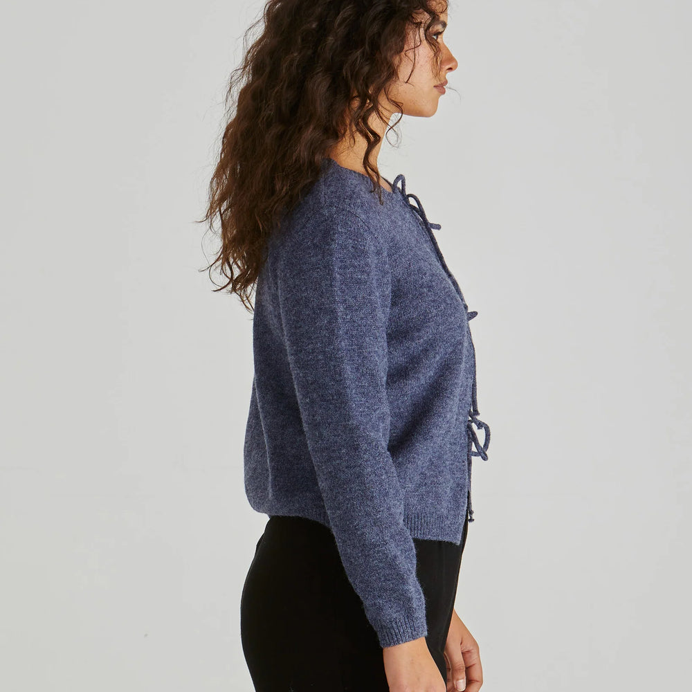 
                  
                    Greta Cardi - Navy Marle
                  
                