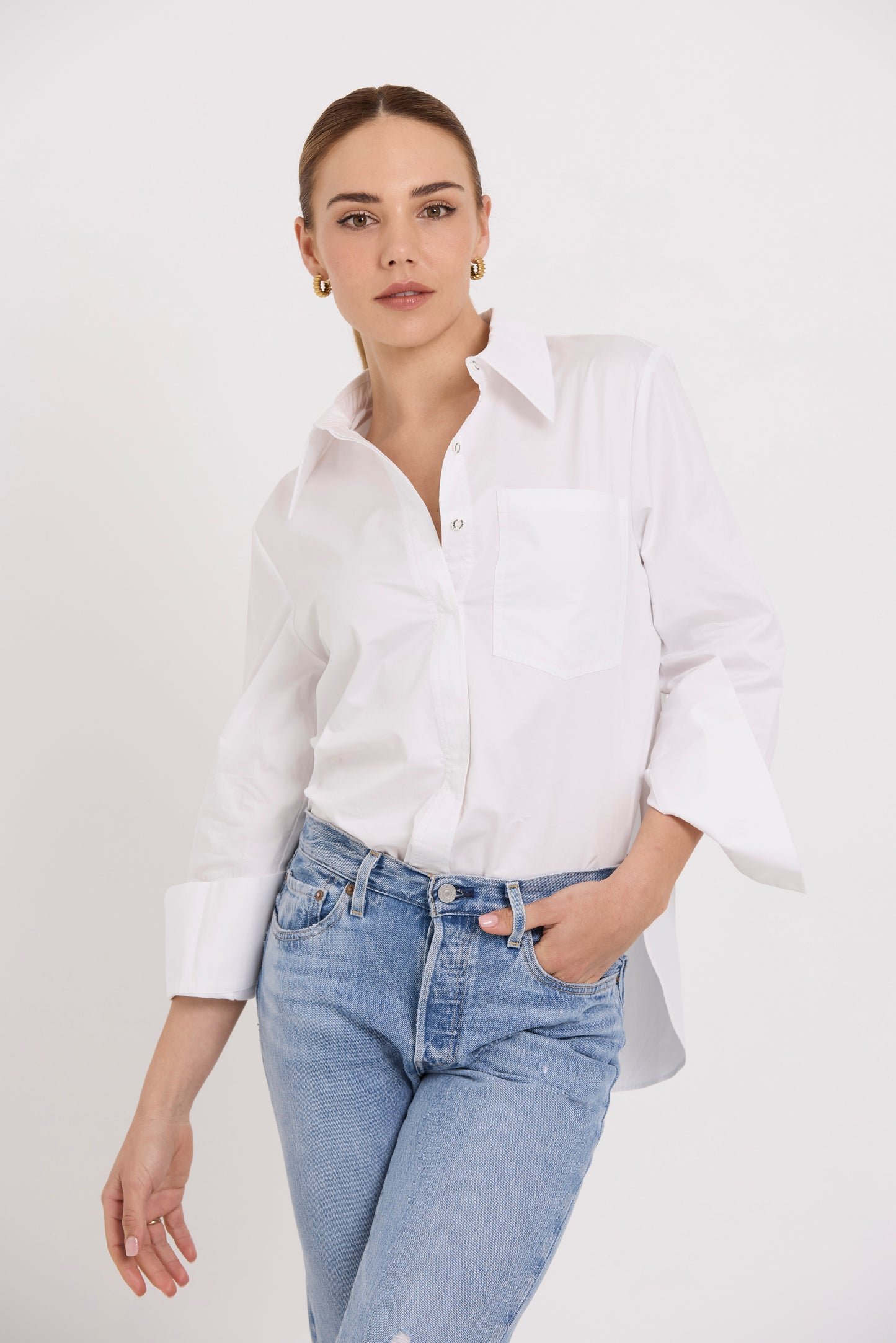 
                  
                    George Shirt | White
                  
                