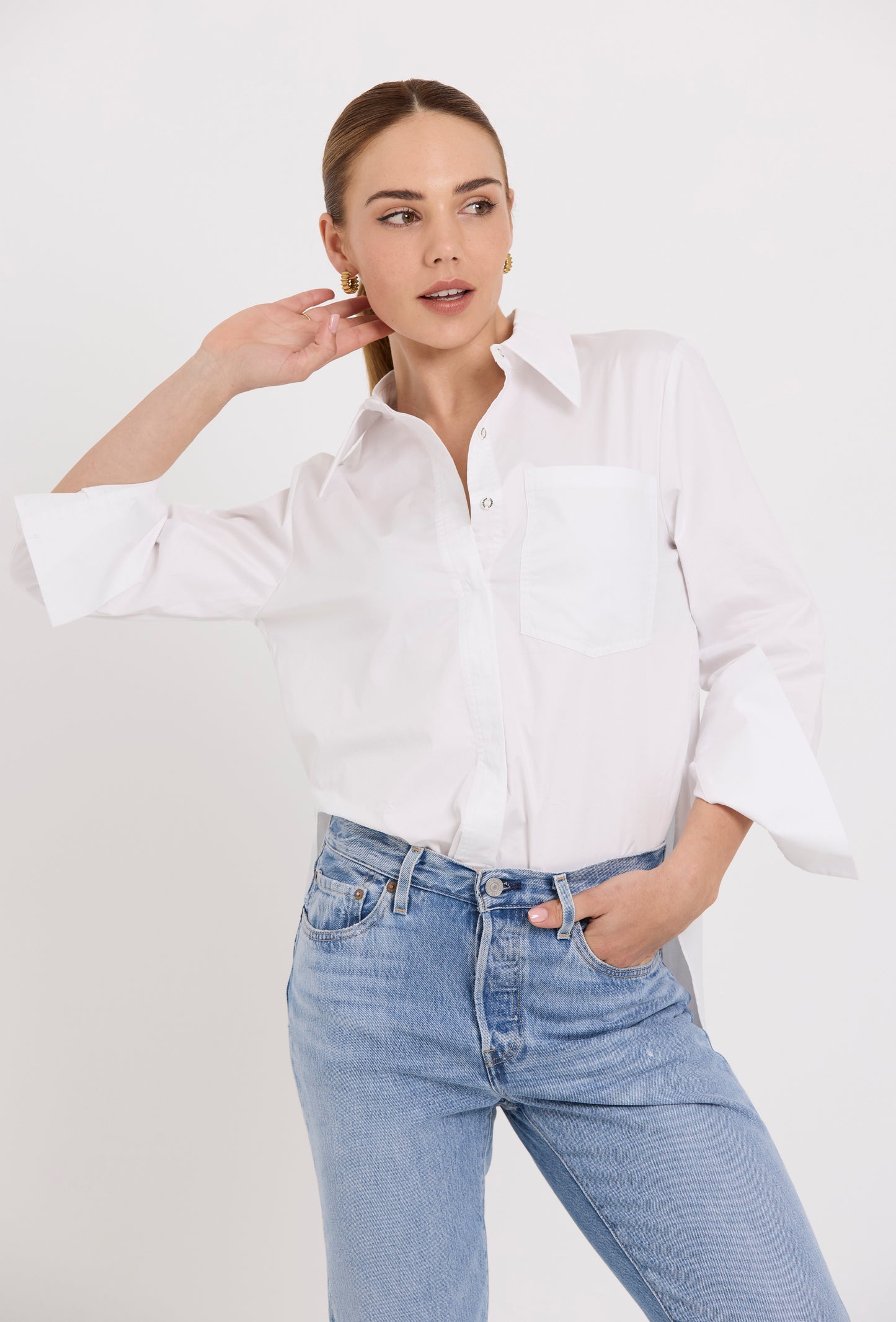 
                  
                    George Shirt | White
                  
                