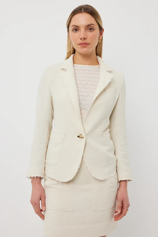 
                  
                    TUESDAY coco jacket-ivory channel-SIZE 14
                  
                
