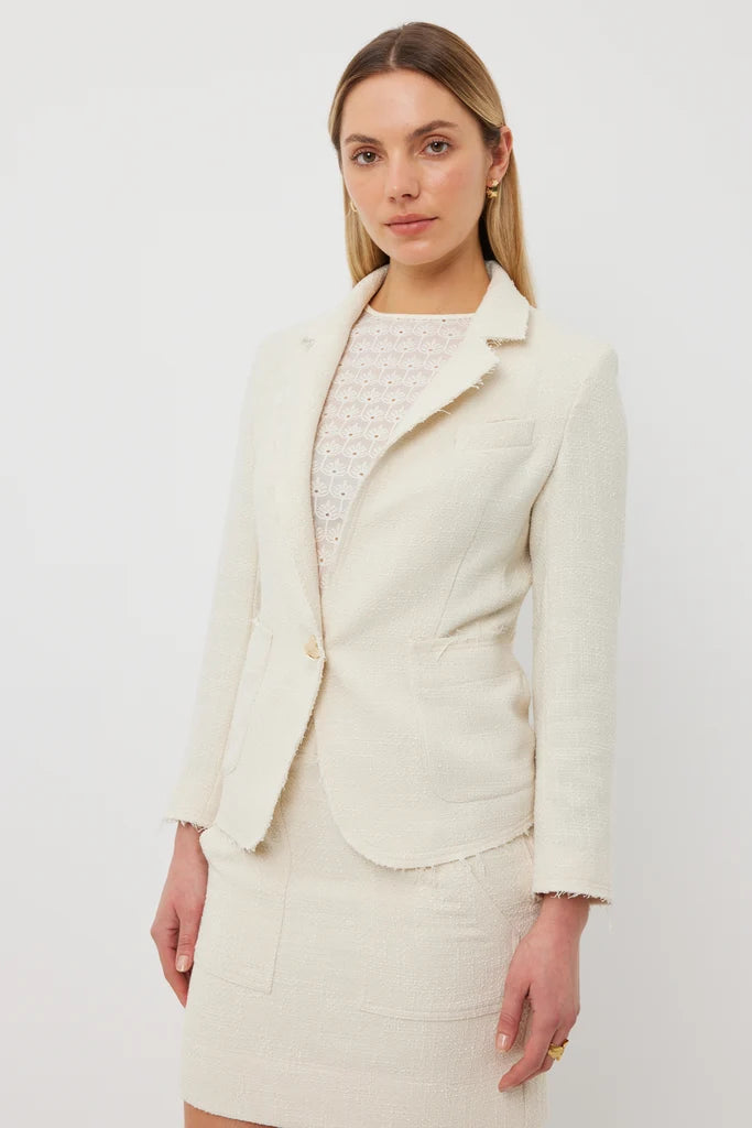 
                  
                    TUESDAY coco jacket-ivory channel-SIZE 14
                  
                