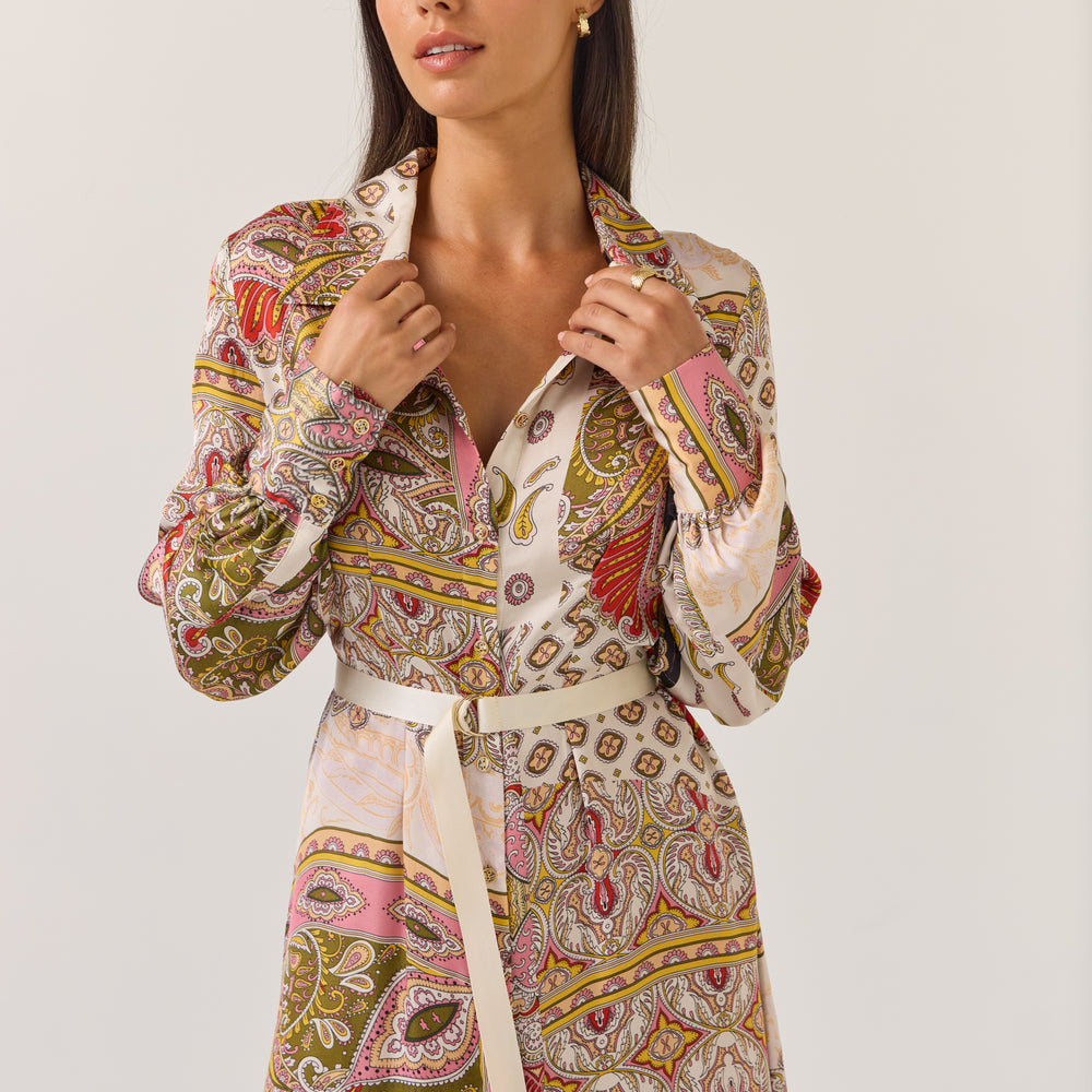 
                  
                    Mala dress -Sunset Paisley
                  
                