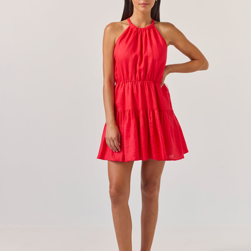
                  
                    Dolly Mini Dress | Watermelon
                  
                