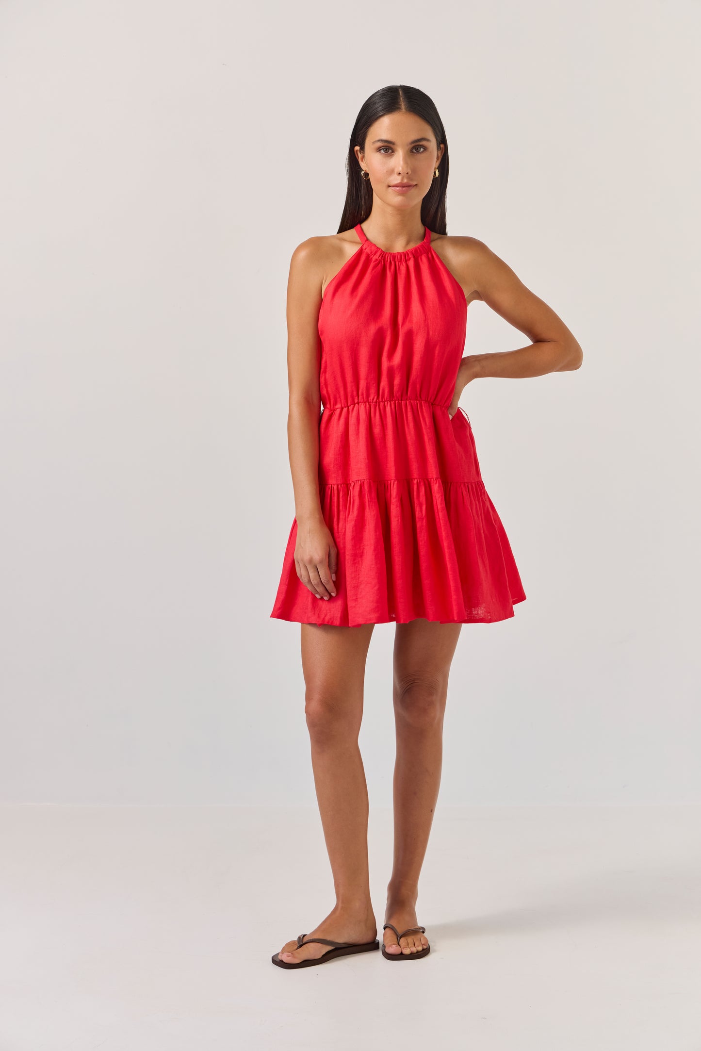 
                  
                    Dolly Mini Dress | Watermelon
                  
                