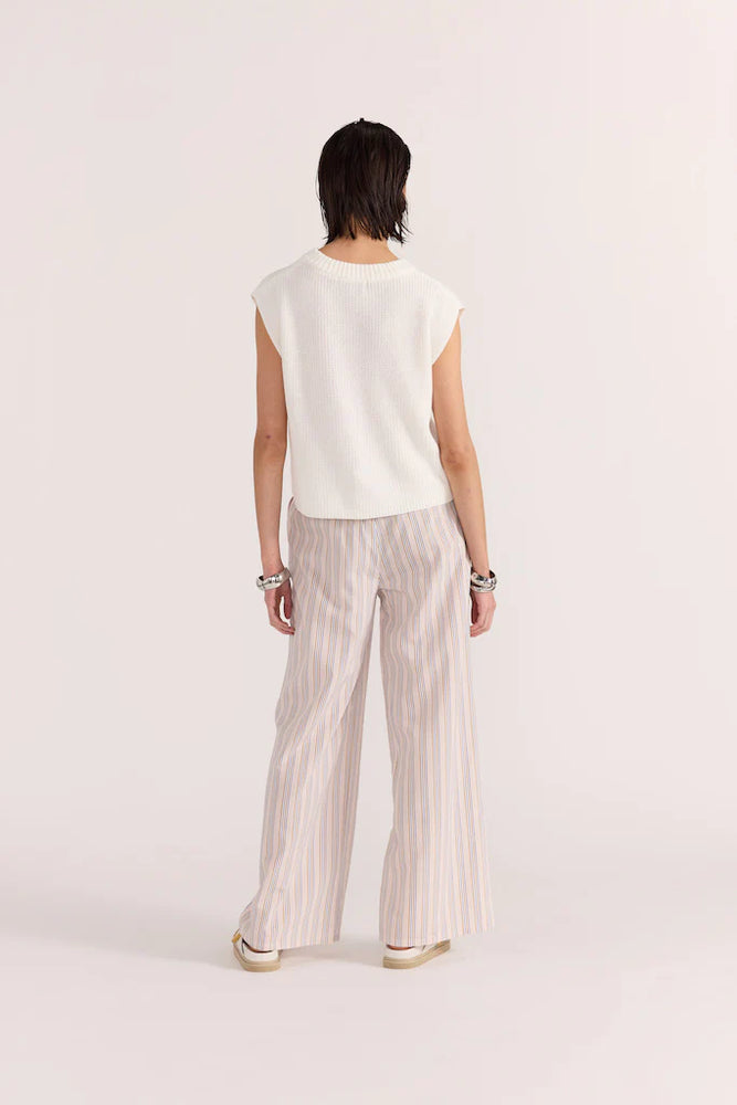 
                  
                    PETRA KNIT TOP - White
                  
                