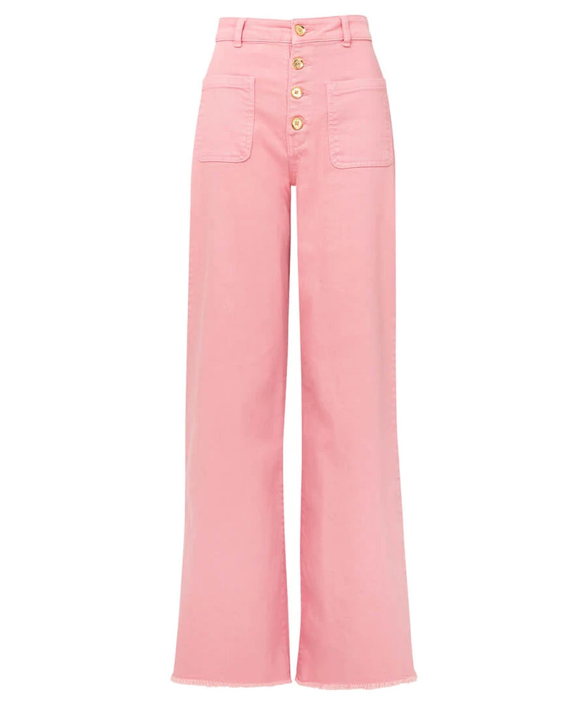 
                  
                    Pippa Wide Leg Jeans Pink
                  
                
